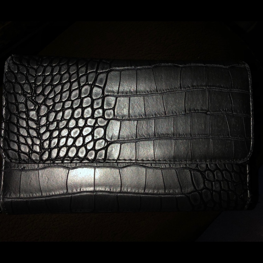 Silver & Gray “Big Fat” Mundi Trifold Wallet